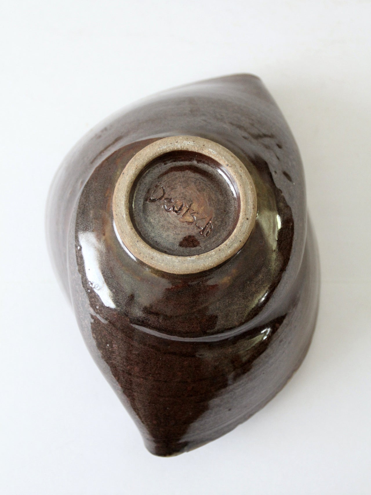 vintage studio pottery bowl