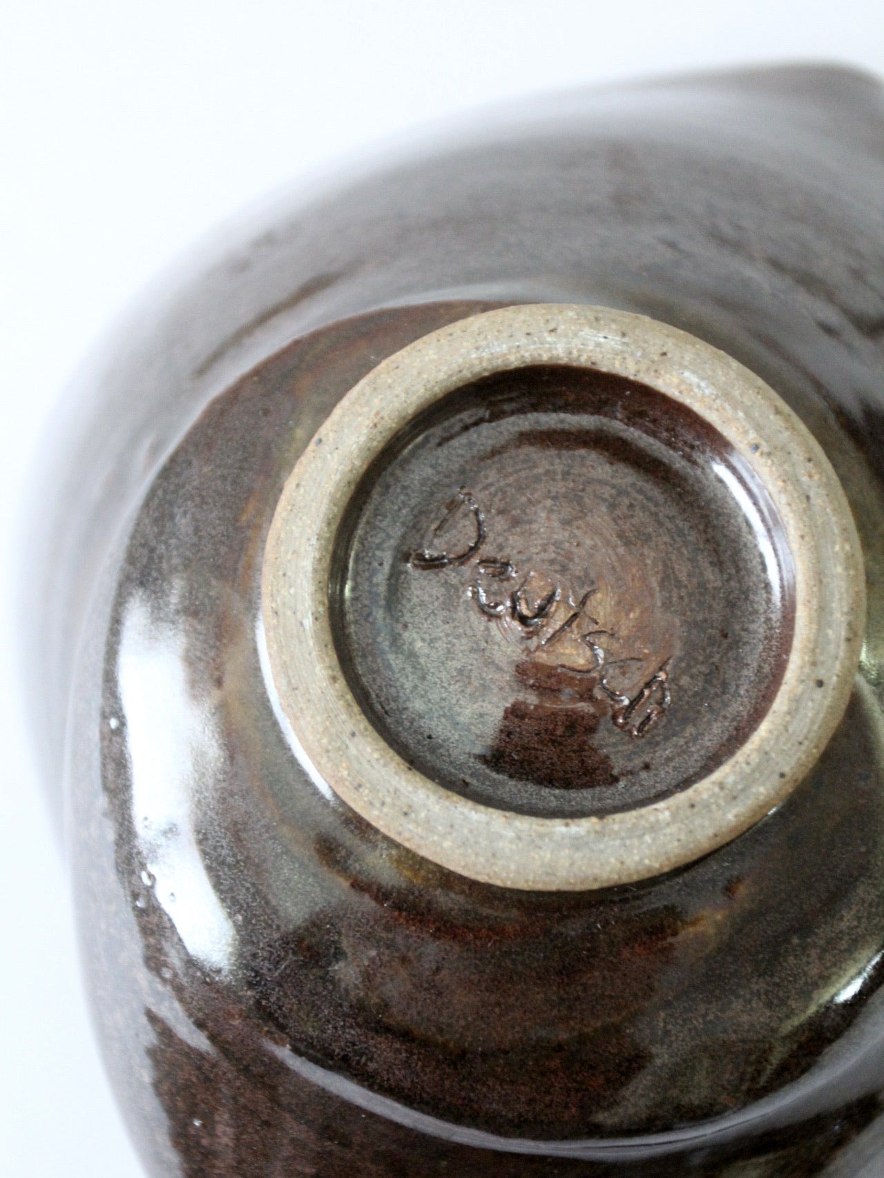 vintage studio pottery bowl