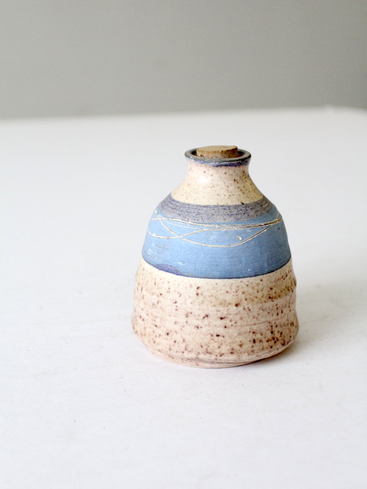 vintage studio pottery jar