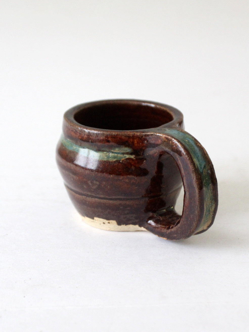 vintage studio pottery mug