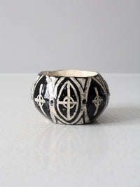 vintage studio pottery bowl