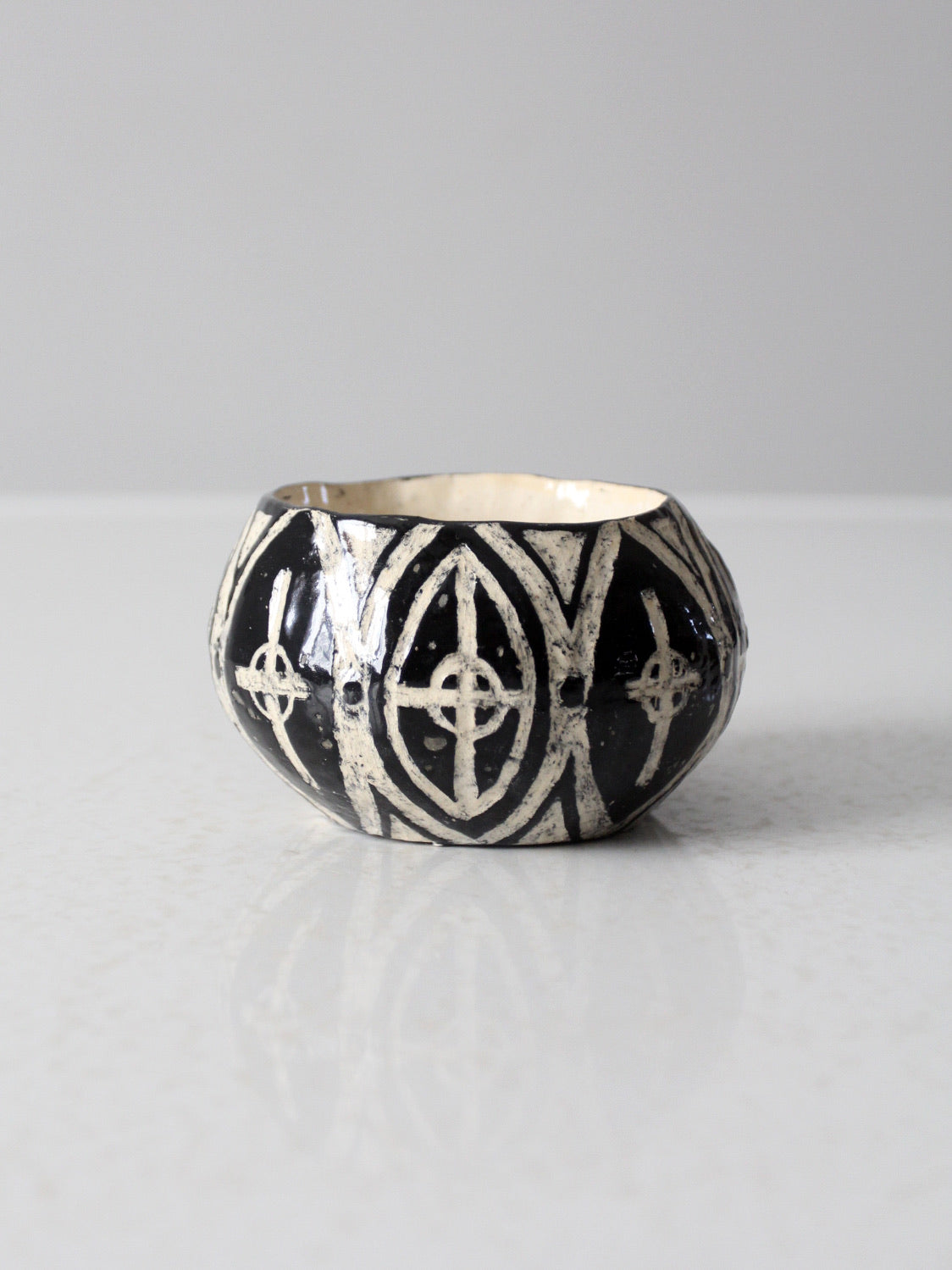 vintage studio pottery bowl