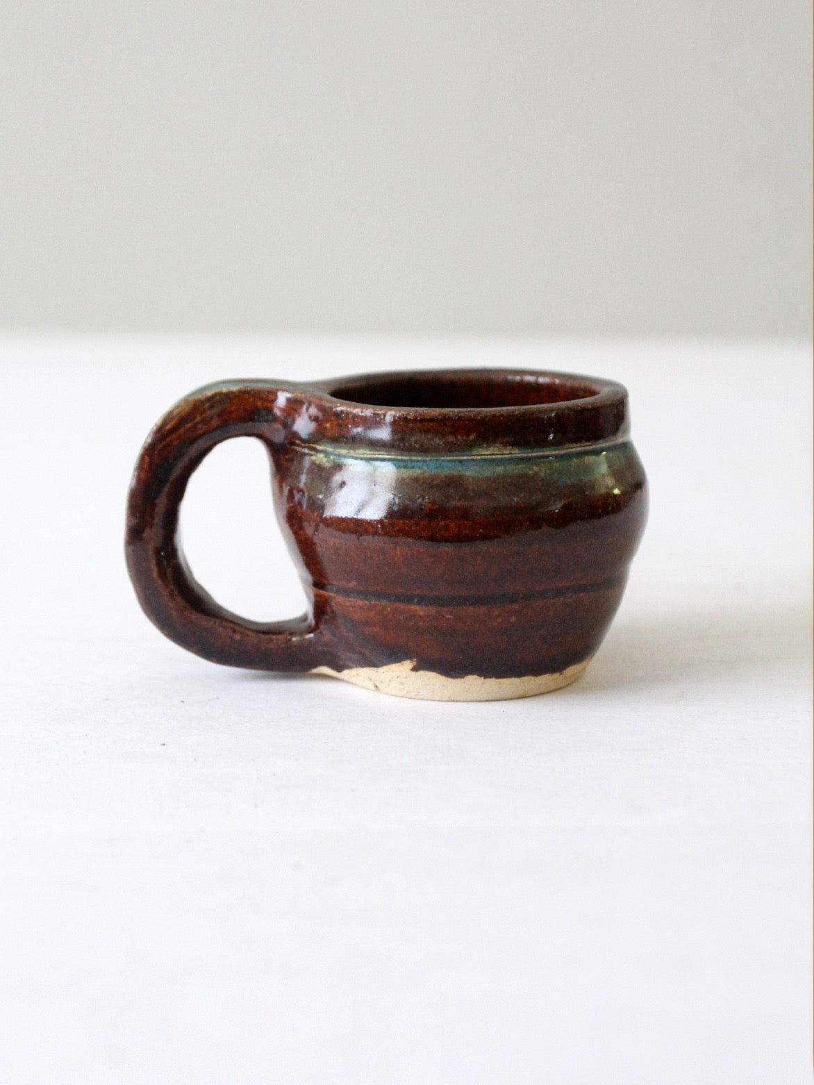 vintage studio pottery mug