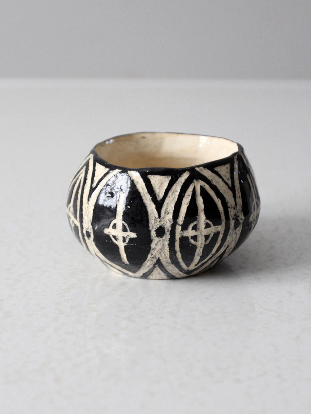 vintage studio pottery bowl