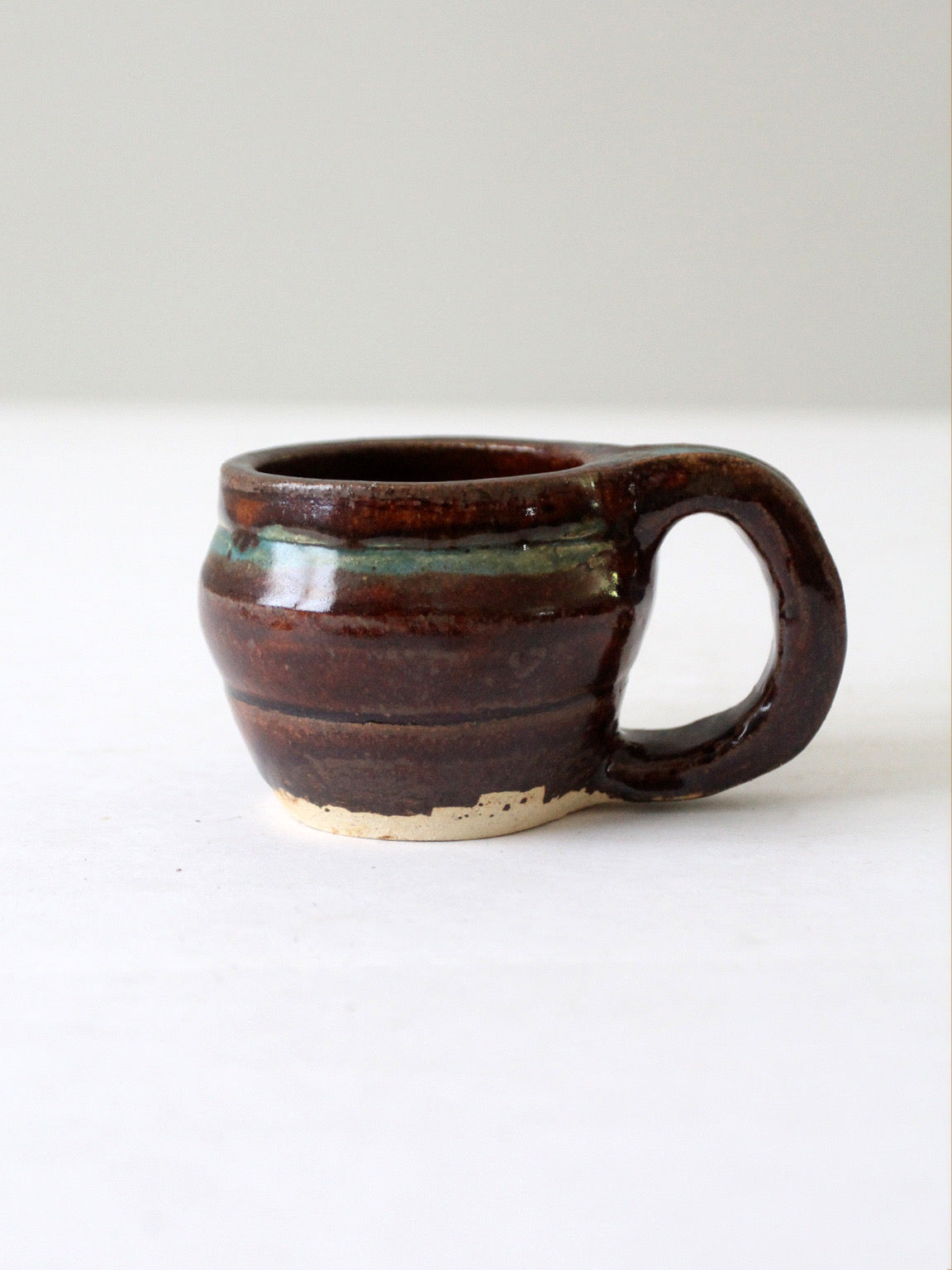 vintage studio pottery mug