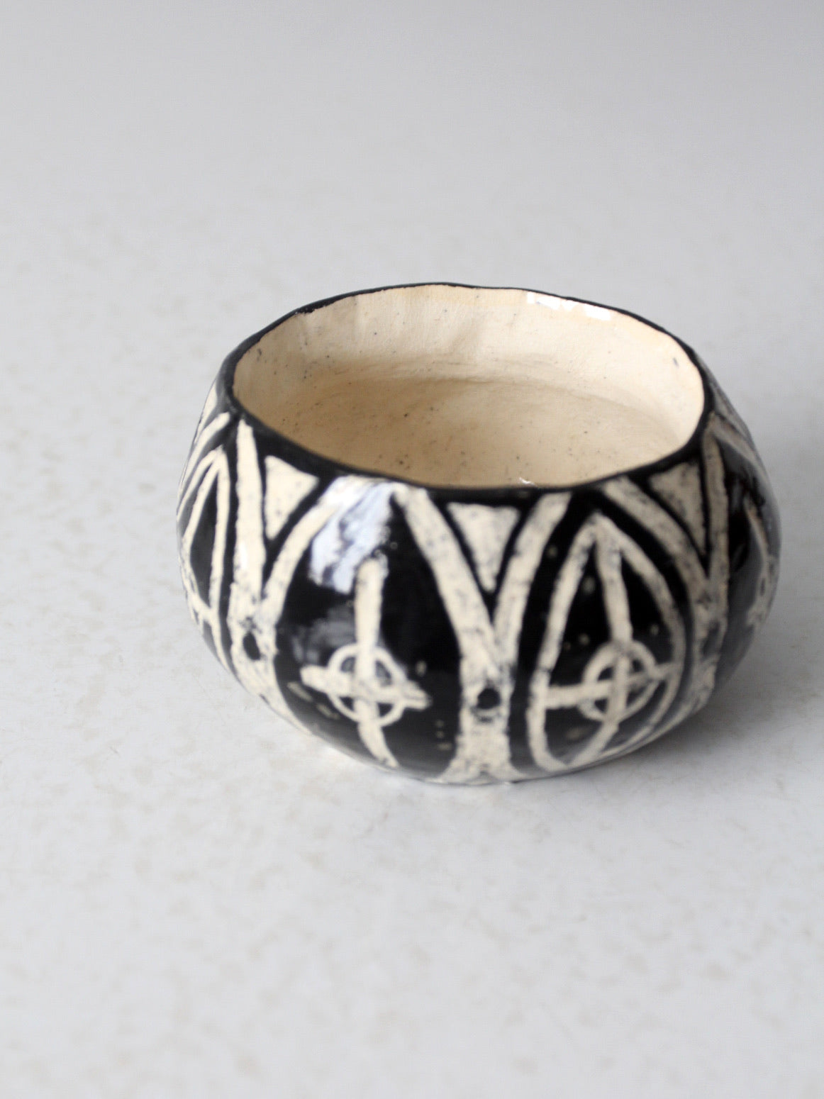 vintage studio pottery bowl