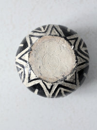 vintage studio pottery bowl