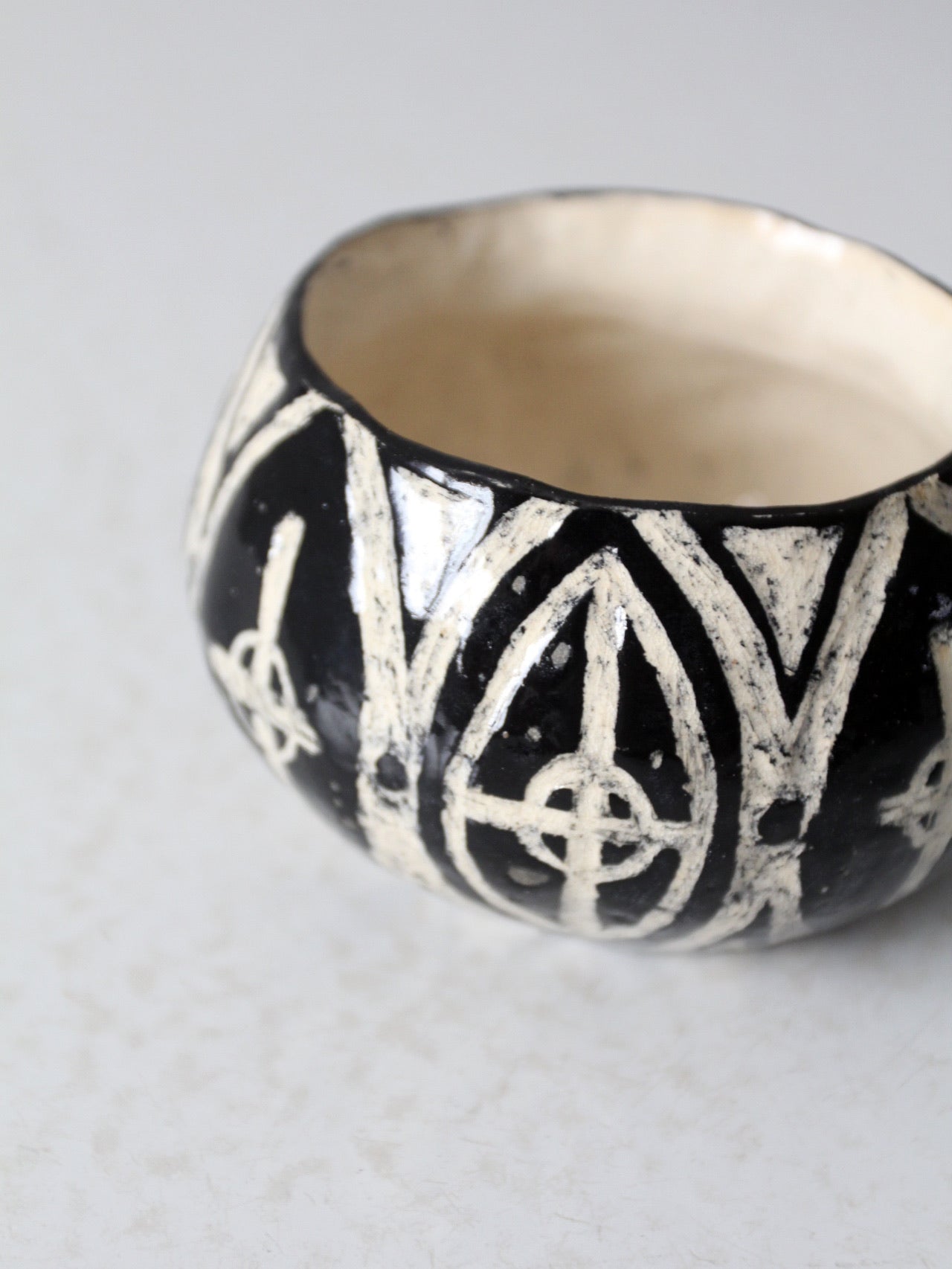 vintage studio pottery bowl