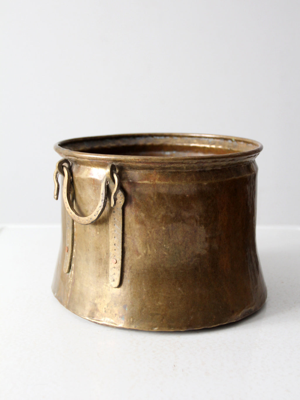 antique brass cauldron 86 Vintage