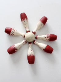 antique tabletop bowling game set