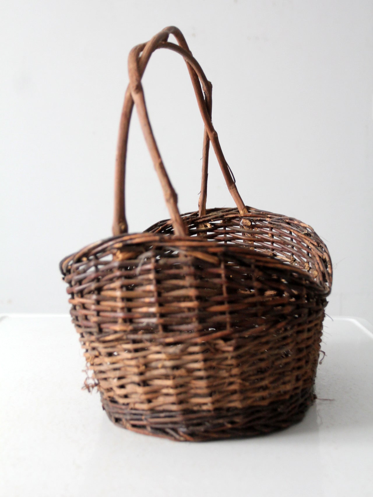 vintage wicker basket