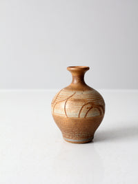 vintage studio pottery vase