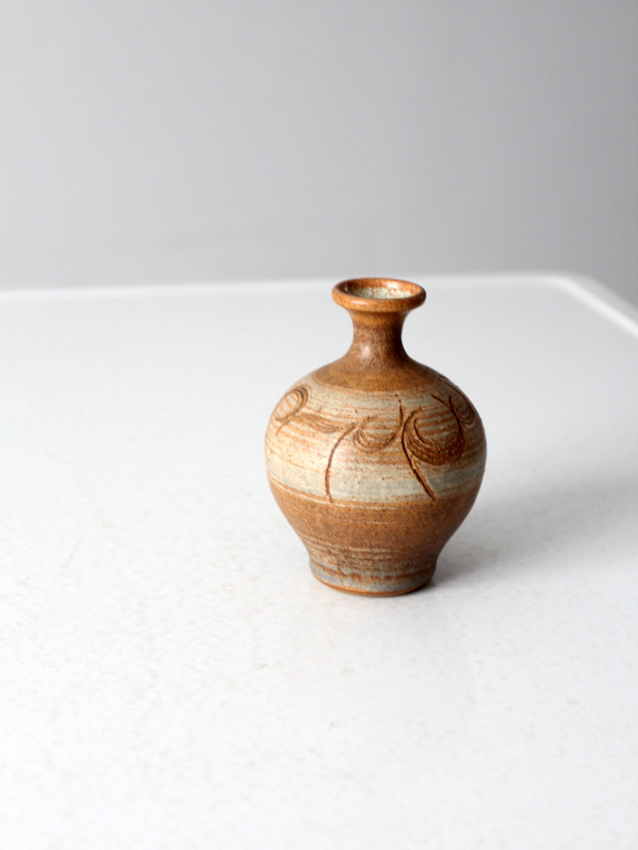 vintage studio pottery vase