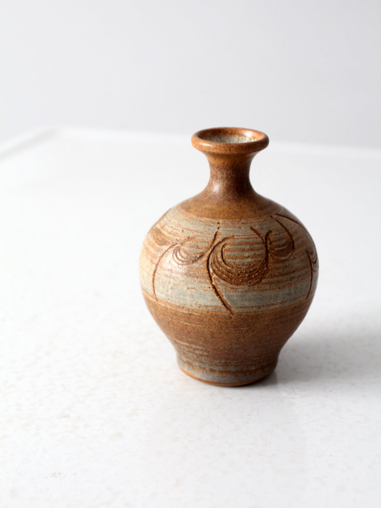 vintage studio pottery vase