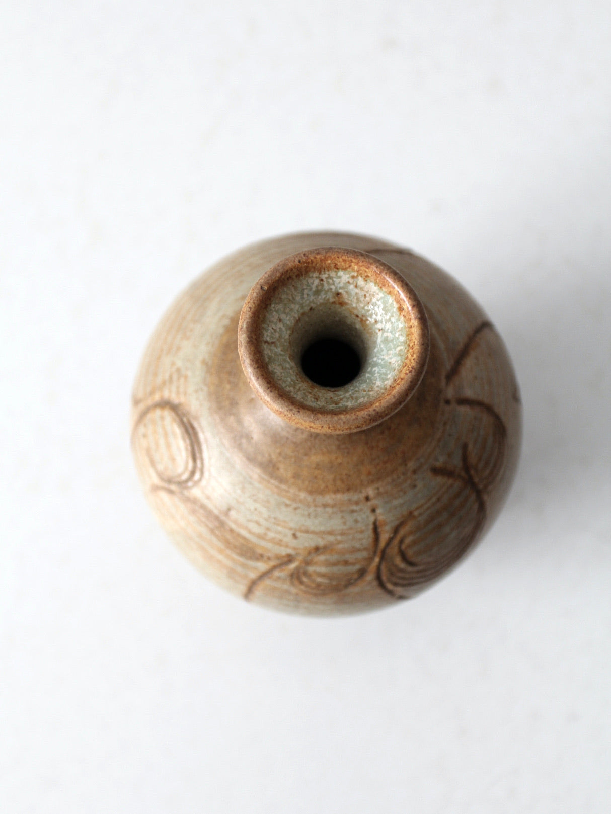 vintage studio pottery vase