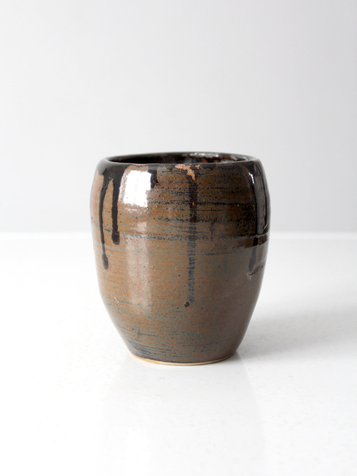 vintage studio pottery vase