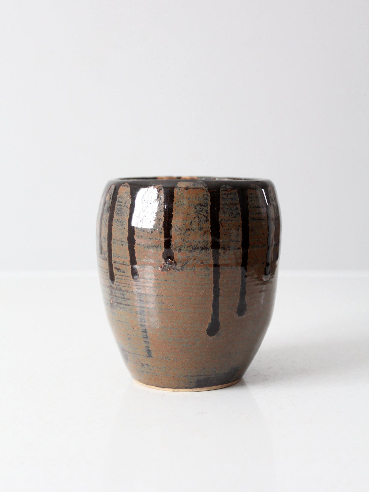 vintage studio pottery vase