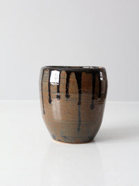 vintage studio pottery vase