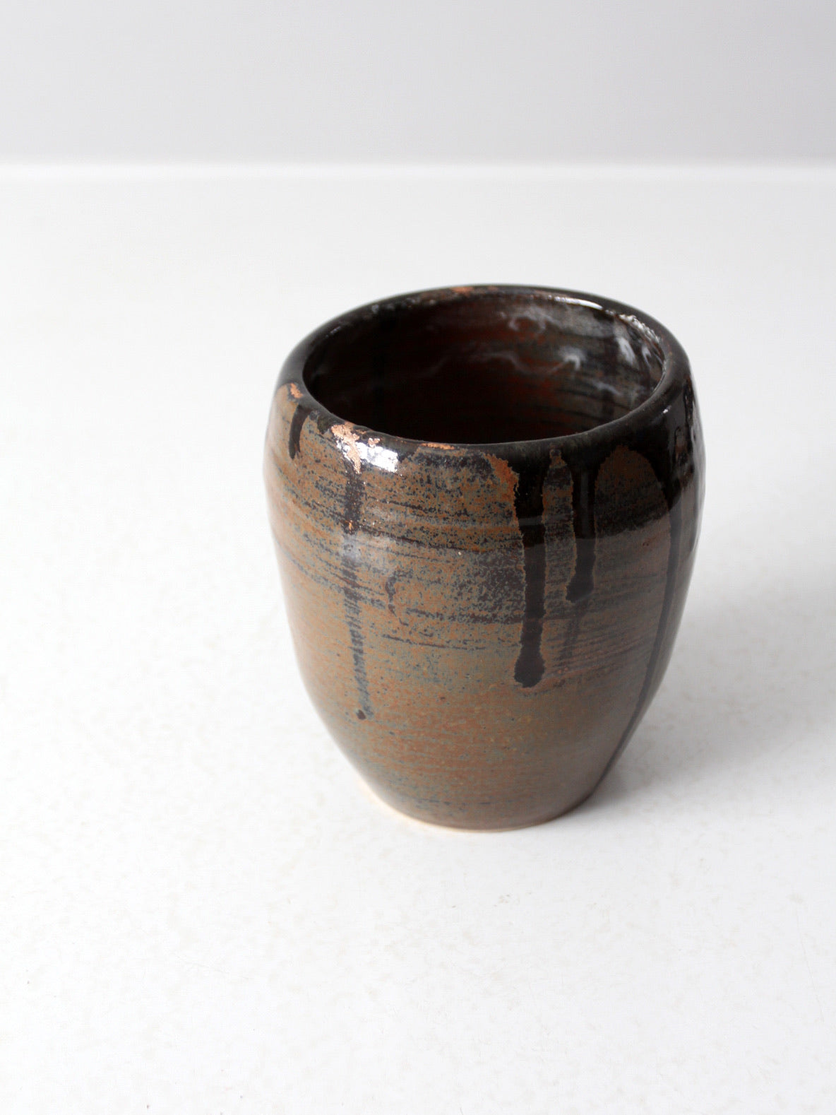 vintage studio pottery vase