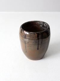 vintage studio pottery vase