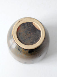 vintage studio pottery vase