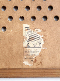 vintage Mah Tong Chinese checkers game board