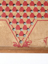 vintage Mah Tong Chinese checkers game board