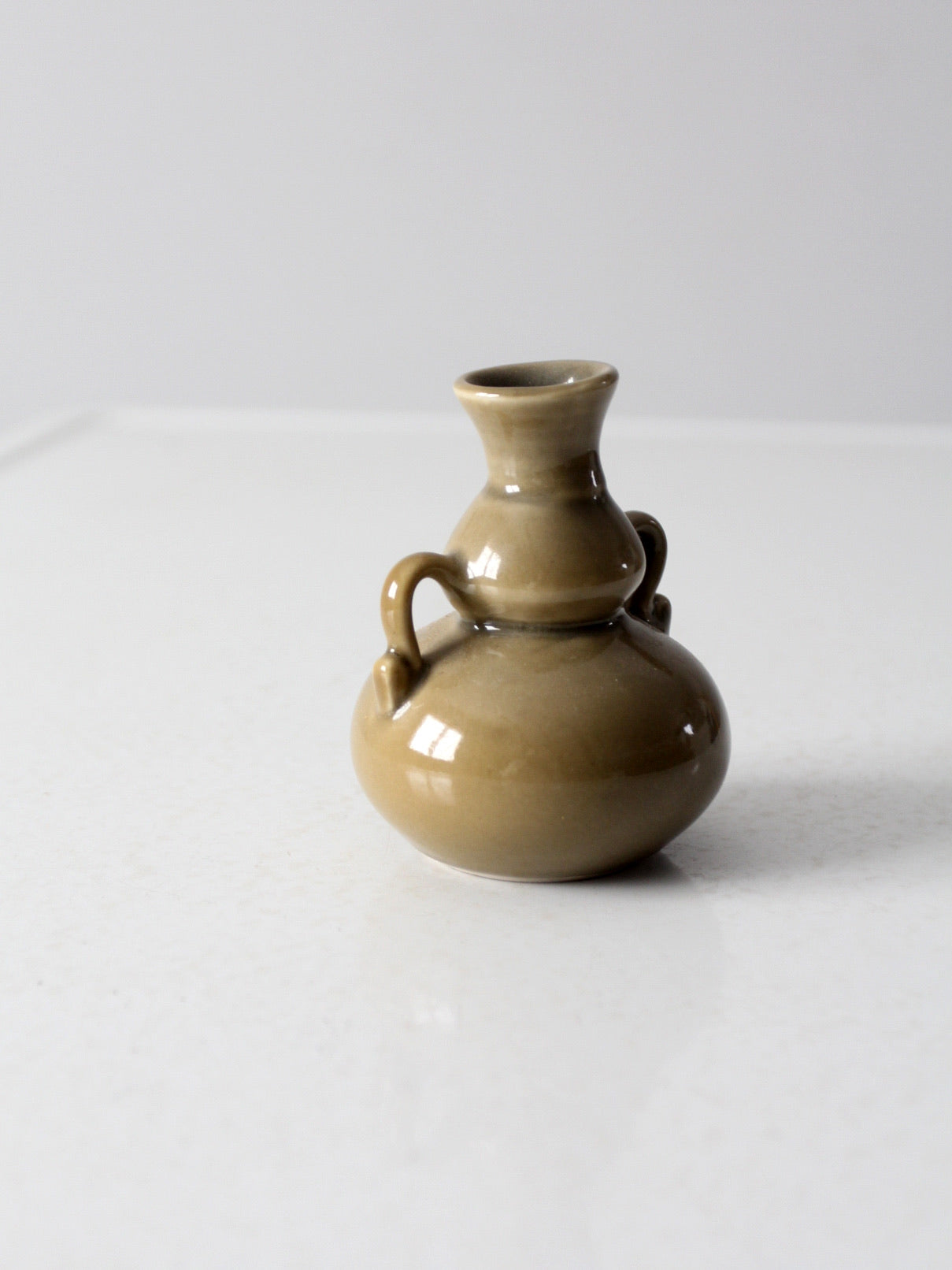 vintage studio pottery amphora vase