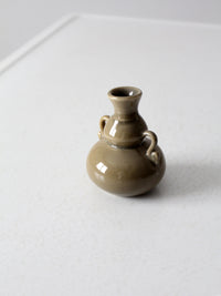 vintage studio pottery amphora vase