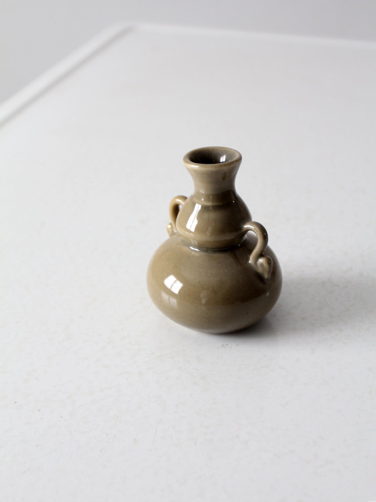 vintage studio pottery amphora vase