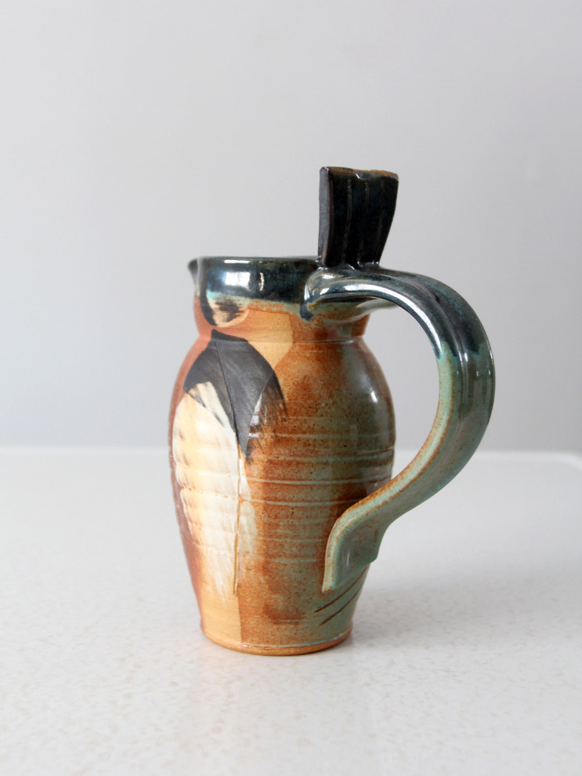 vintage Lee Segal studio pottery pitcher vase