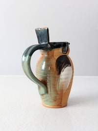 vintage Lee Segal studio pottery pitcher vase