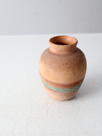 vintage southwestern pottery vase