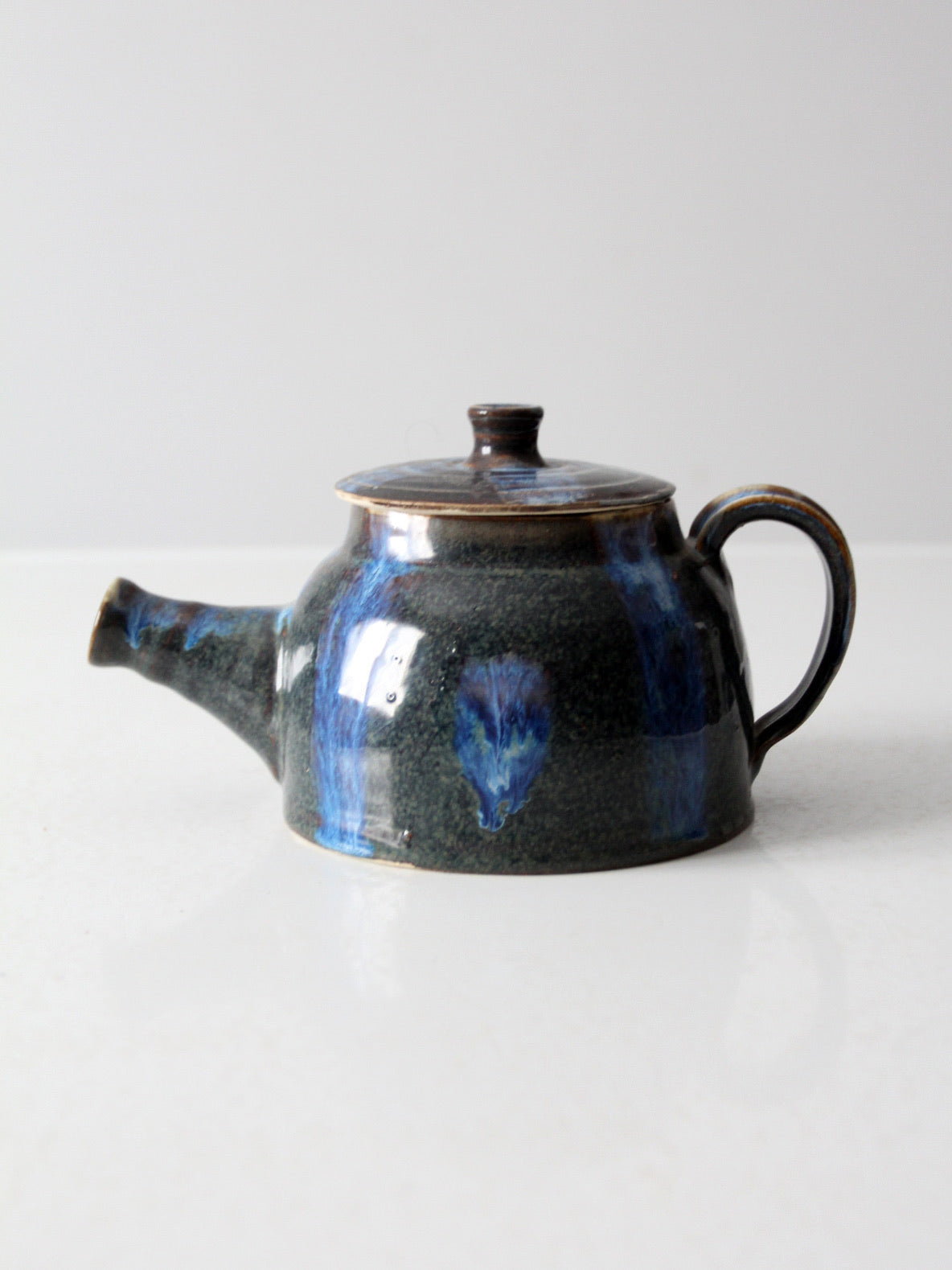 vintage studio pottery teapot