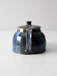 vintage studio pottery teapot