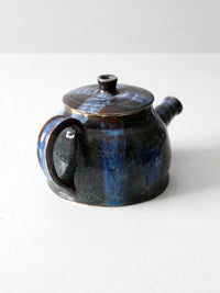 vintage studio pottery teapot