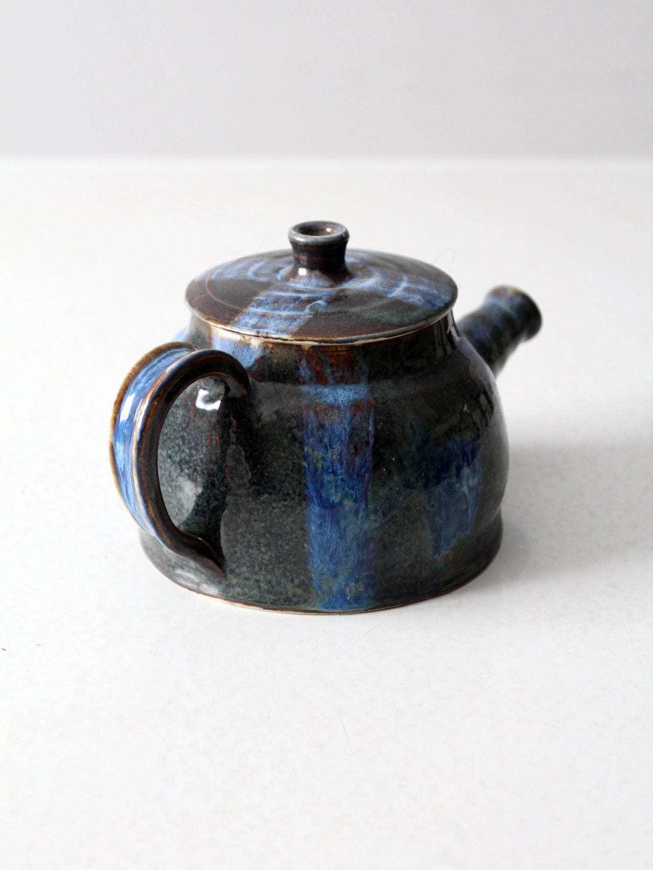vintage studio pottery teapot