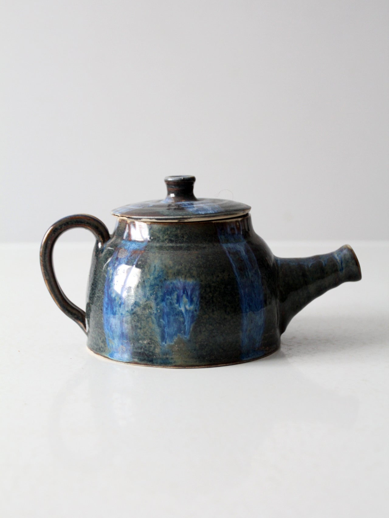 vintage studio pottery teapot