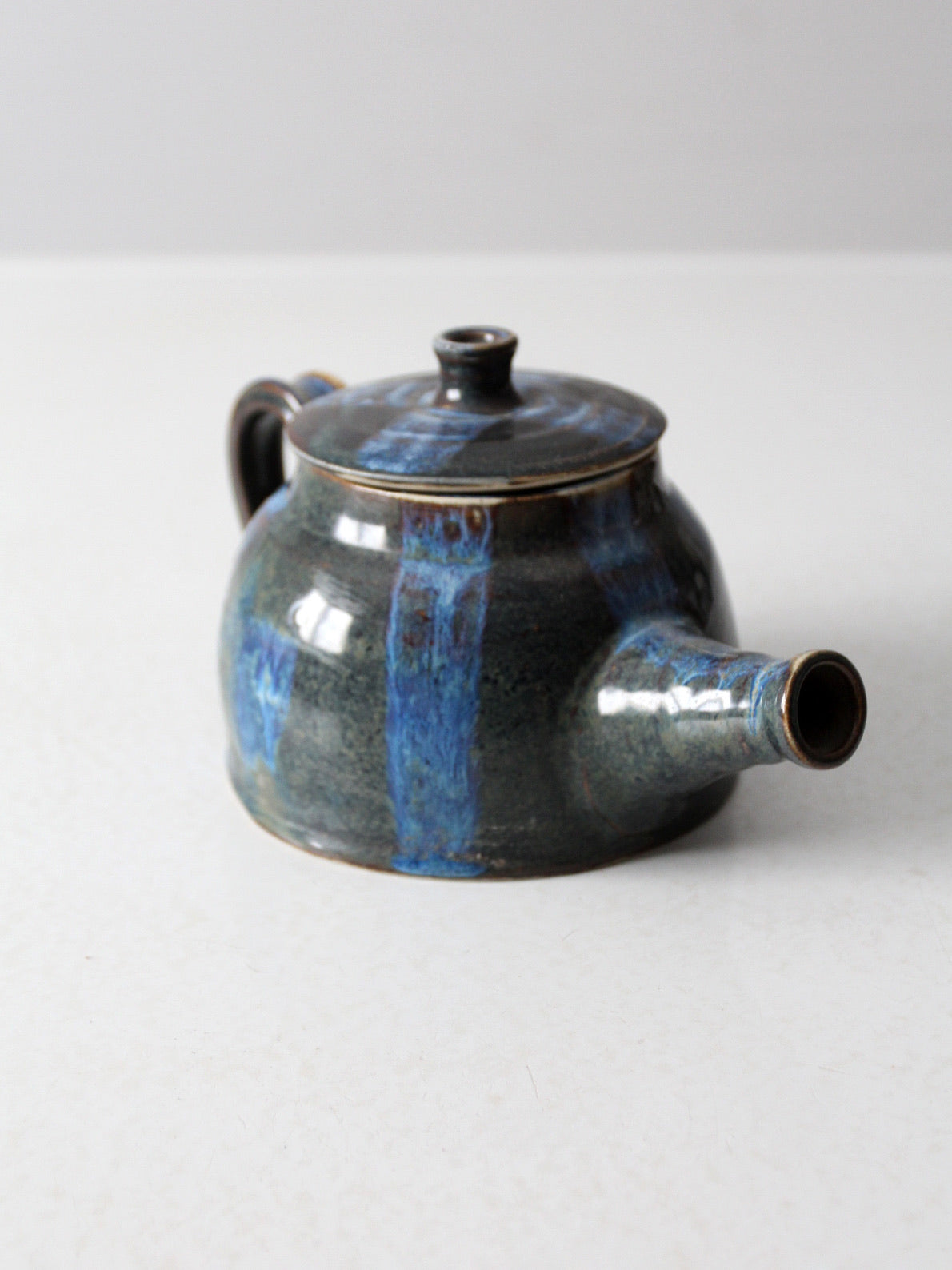 vintage studio pottery teapot