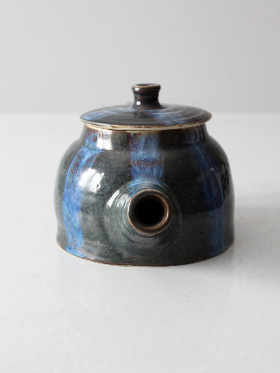 vintage studio pottery teapot