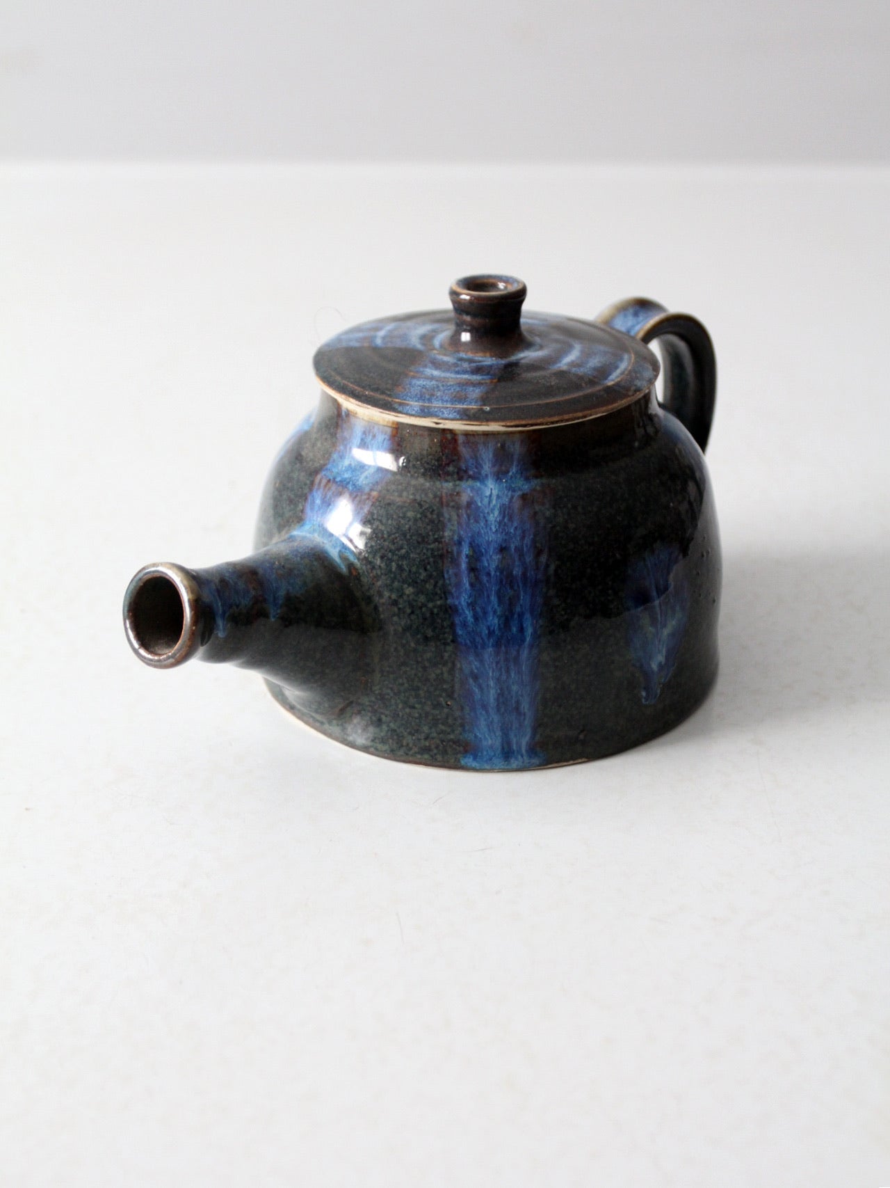 vintage studio pottery teapot