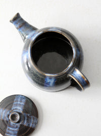 vintage studio pottery teapot