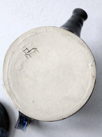 vintage studio pottery teapot