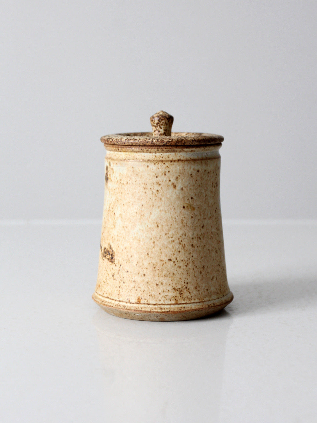 vintage studio pottery jar
