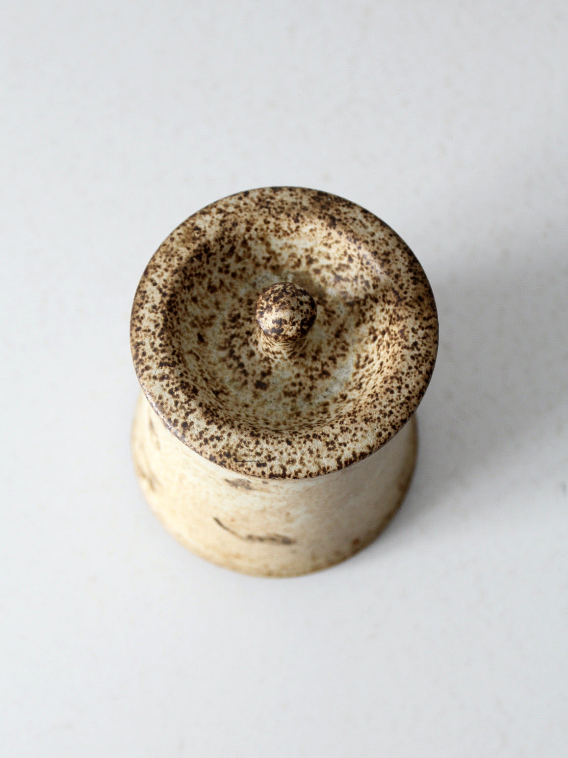 vintage studio pottery jar