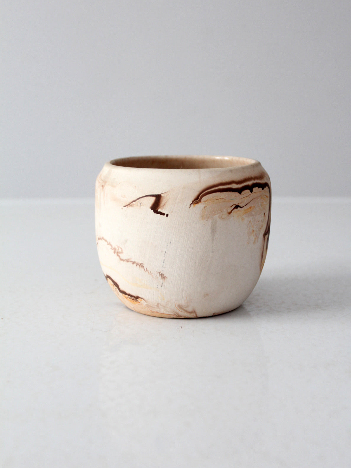 vintage Nemadji pottery vase