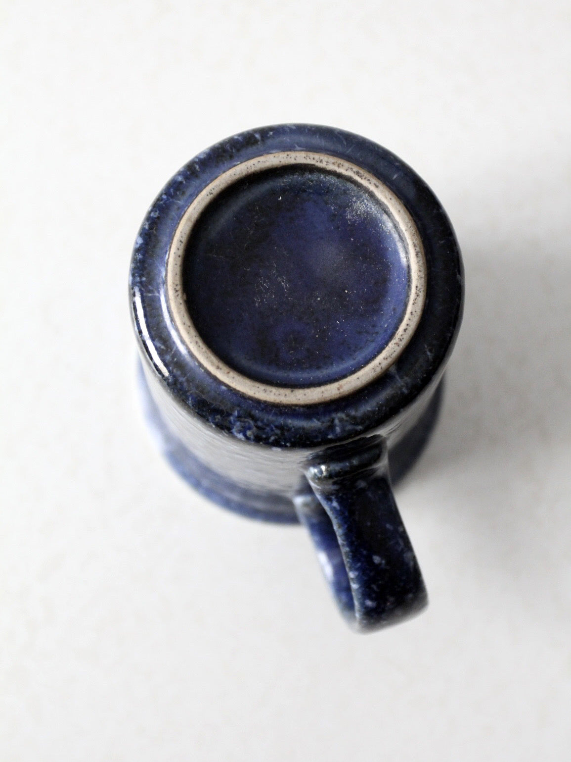 vintage studio pottery mug