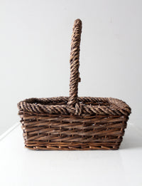 vintage wicker basket