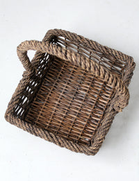 vintage wicker basket