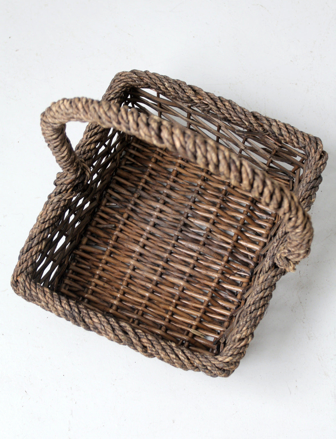 vintage wicker basket